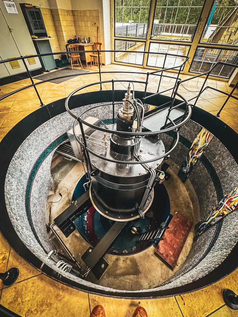 Neue Turbine im Kraftwerk Proviantbach