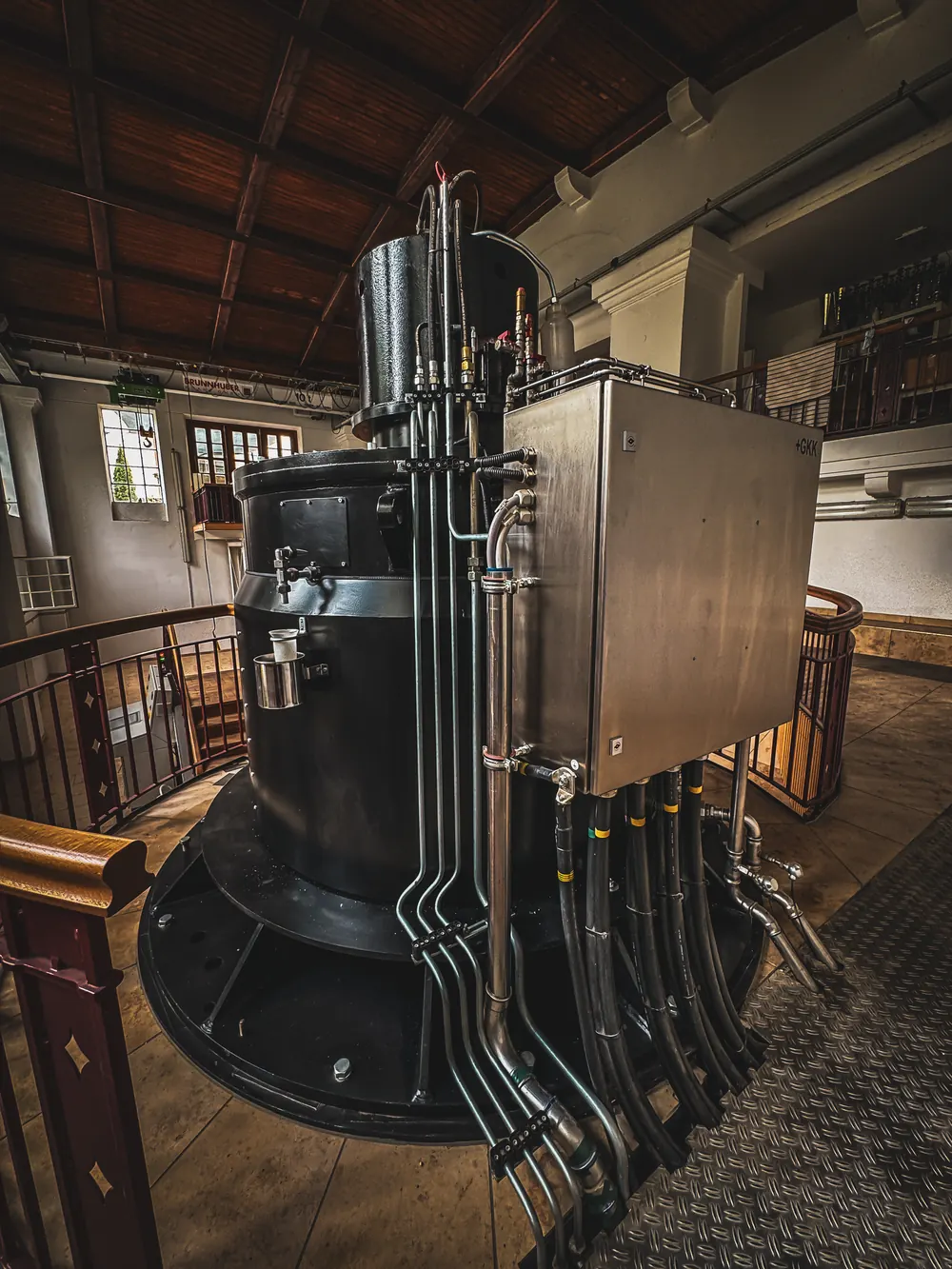 Turbine im Riedinger-Kraftwerk